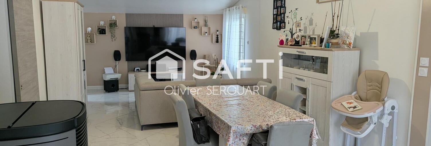 Maison 6 Pièces 126 m² à vendre à Saint-Quentin (02100)