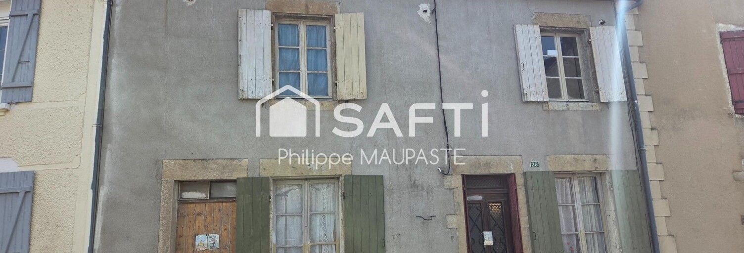 Maison 3 Pièces 70 m² à vendre à Saint-Saulge (58330)