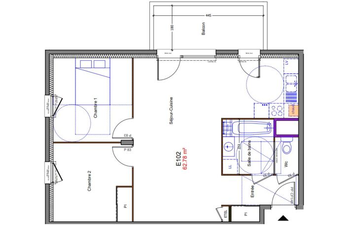 Vente Appartement 3 pièces — photo 4