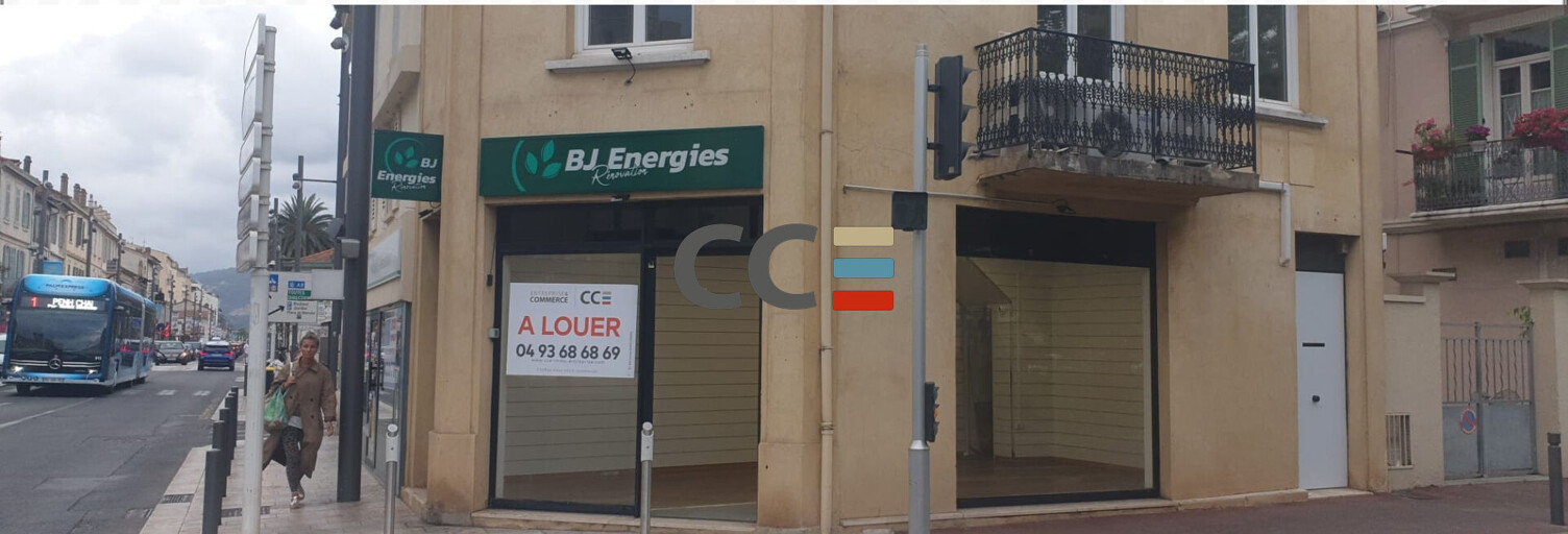 Commerce  60 m² à louer à Cannes (06150)