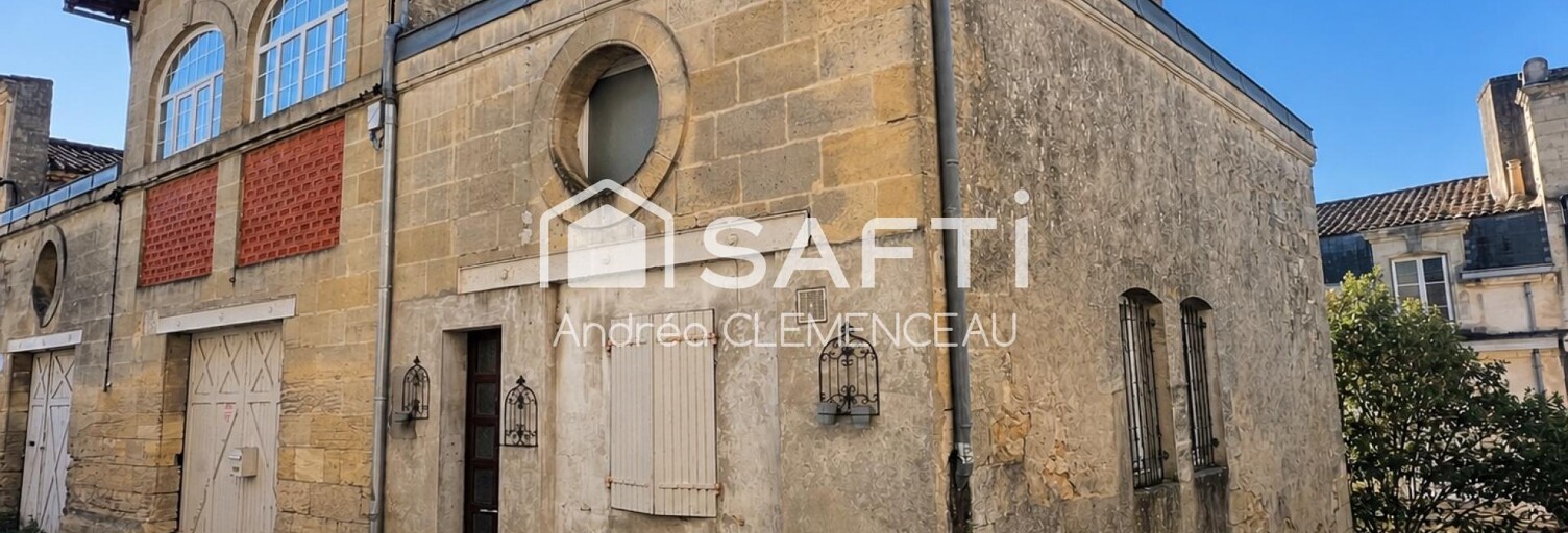 Maison 4 Pièces 95 m² à vendre à Bourg (33710)