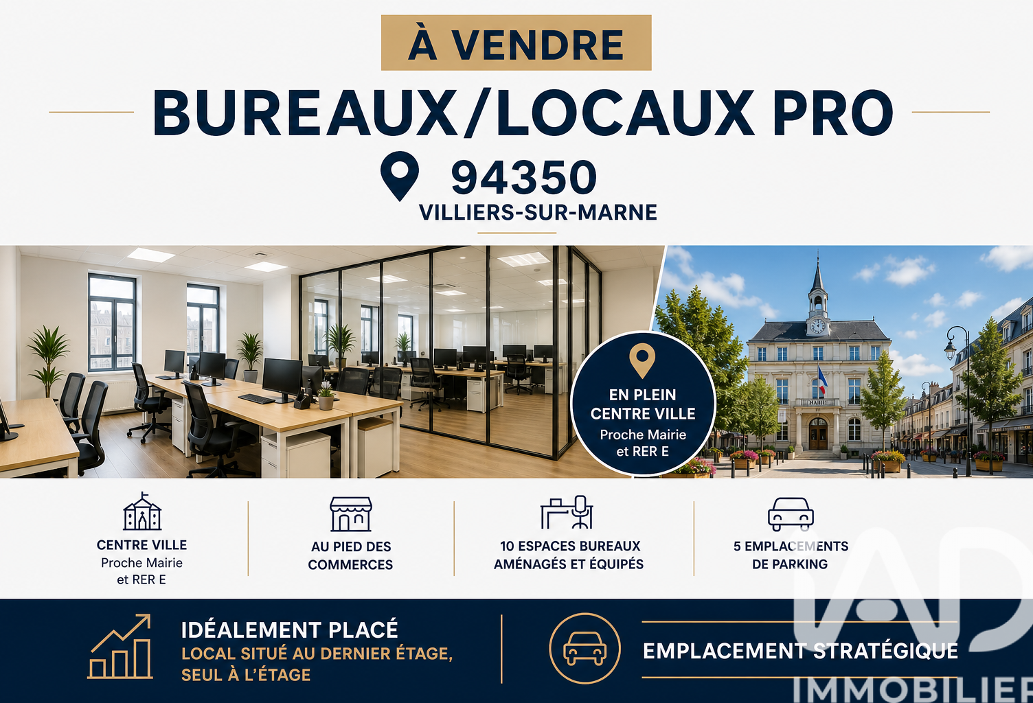 Vente Boutique/Local commercial 179 m&sup2; — photo 1