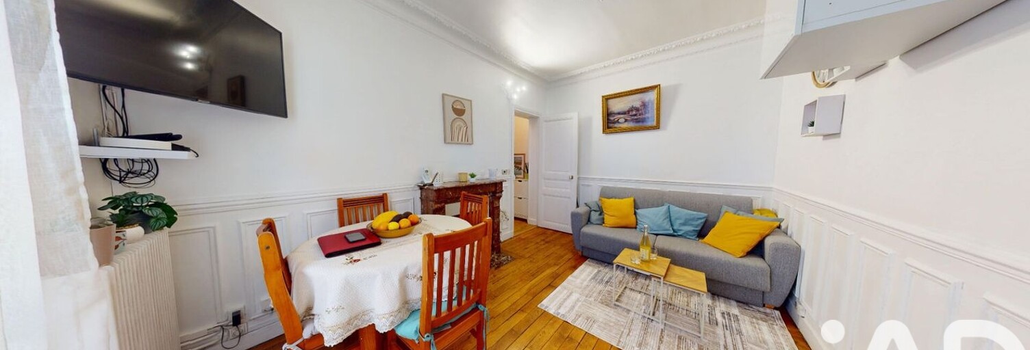 Appartement 2 Pièces 45 m² à vendre à Pantin (93500)