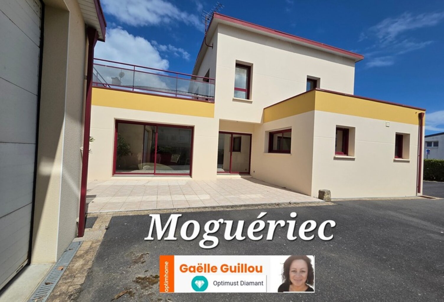 MOGUERIEC - SIBIRIL : Contemporaine de 140m² - Vie de plain pied - A deux pas des plages et du port — photo 1