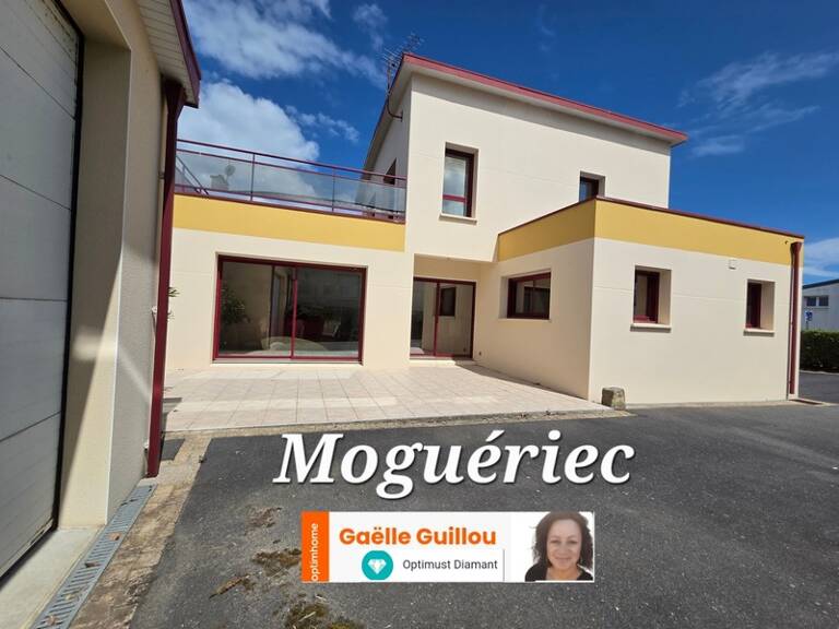 MOGUERIEC - SIBIRIL : Contemporaine de 140m² - Vie de plain pied - A deux pas des plages et du port — photo 1