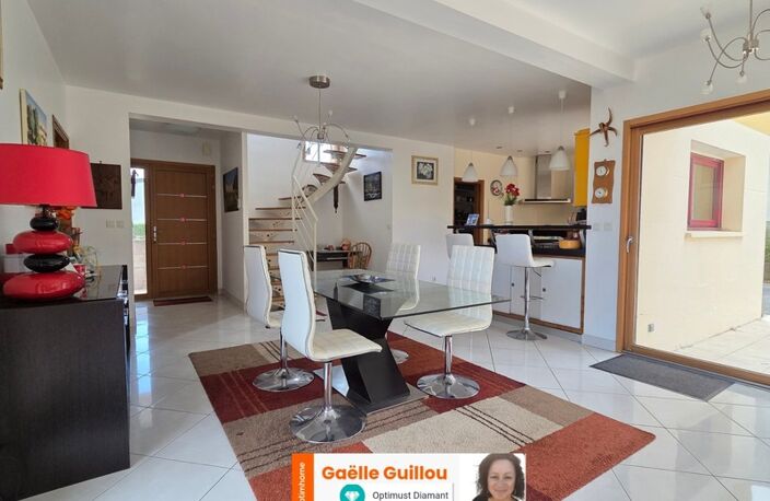 MOGUERIEC - SIBIRIL : Contemporaine de 140m² - Vie de plain pied - A deux pas des plages et du port — photo 4