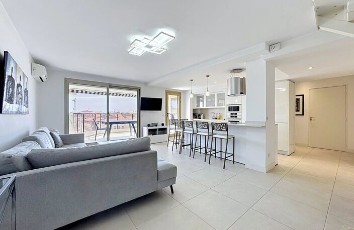 EXCLUSIVITÉ DUPLEX DERNIER ÉTAGE CANNES 4P TERRASSE — photo 2