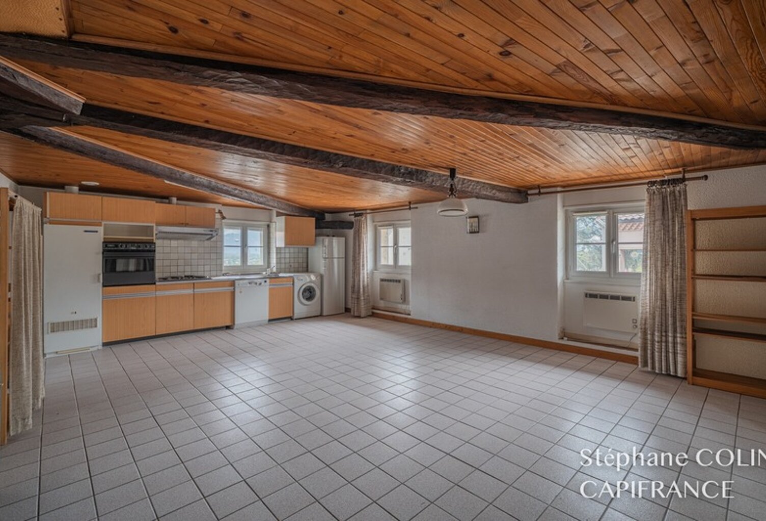 Dpt Isère (38), à vendre TULLINS appartement T4 de 90 m² + combles — photo 1