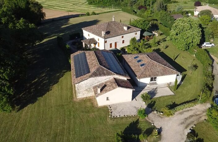 Demeure d'Exception : Rénovation de Luxe entre Ciel et Terre – Secteur Auvillar - Proche Toulouse — photo 3