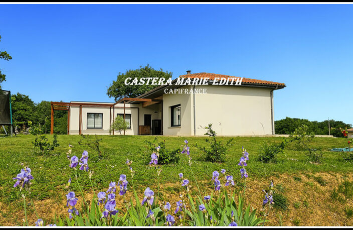 Maison PLAIN-PIED 190 M² - TERRAIN 3466M² - 6 pièces BELLOC SAINT CLAMENS (32) 4 CH + garage — photo 2
