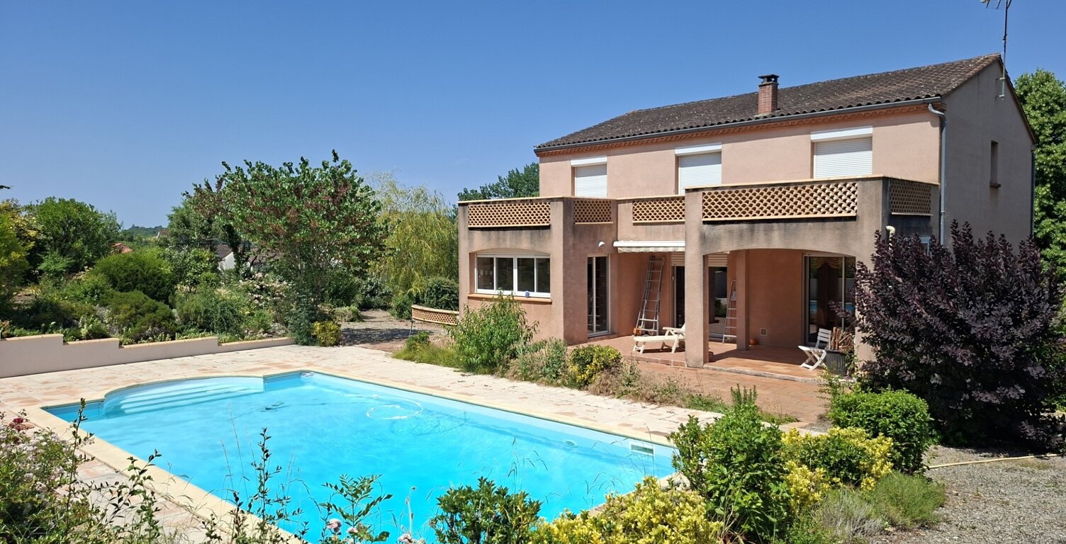 PUYGOUZON - Grande maison familiale avec piscine et jardin — photo 1