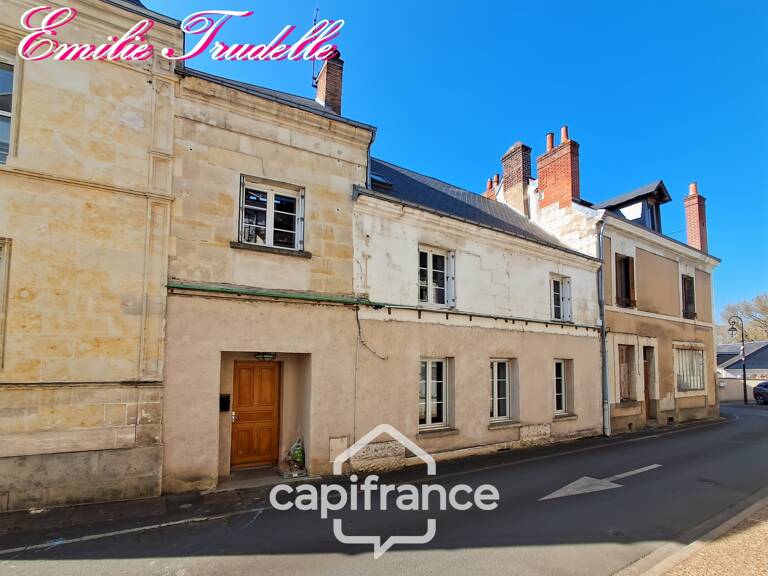 Maison à vendre 6 pièces LA CHARTRE SUR LE LOIR (72) Maison de caractère – cœur de ville – 181 m² – cour, grange et caves — photo 1