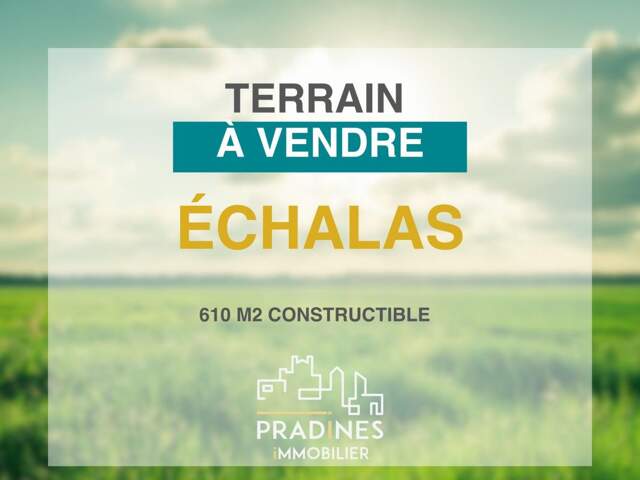 Terrain à vendre Échalas — photo du bien