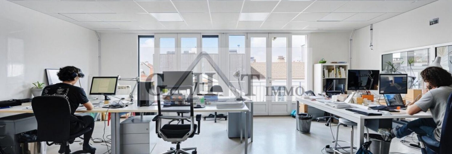 Bureau  250 m² à louer à Montreuil (93100)