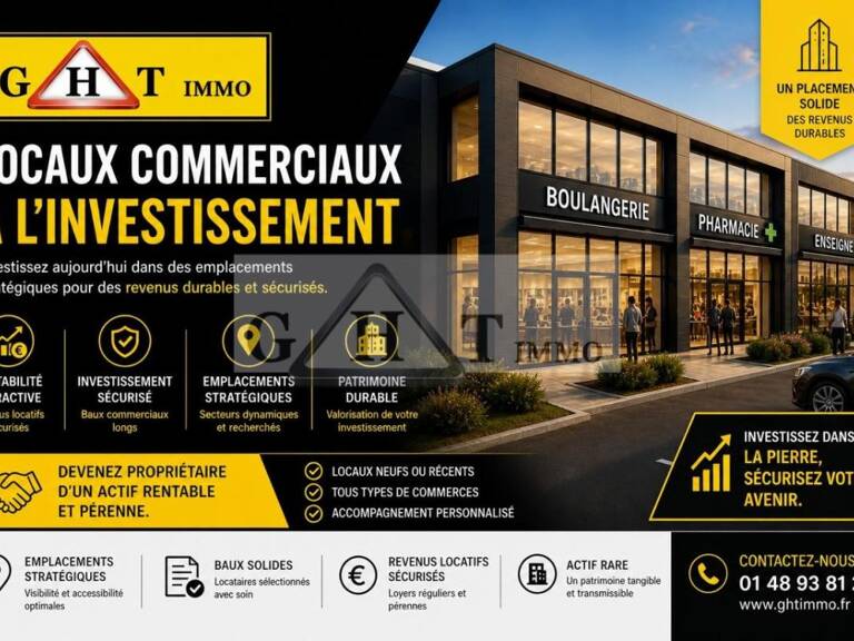A VENDRE LOCAL COMMERCIAL SAINT MAUR DES FOSSES — photo 1