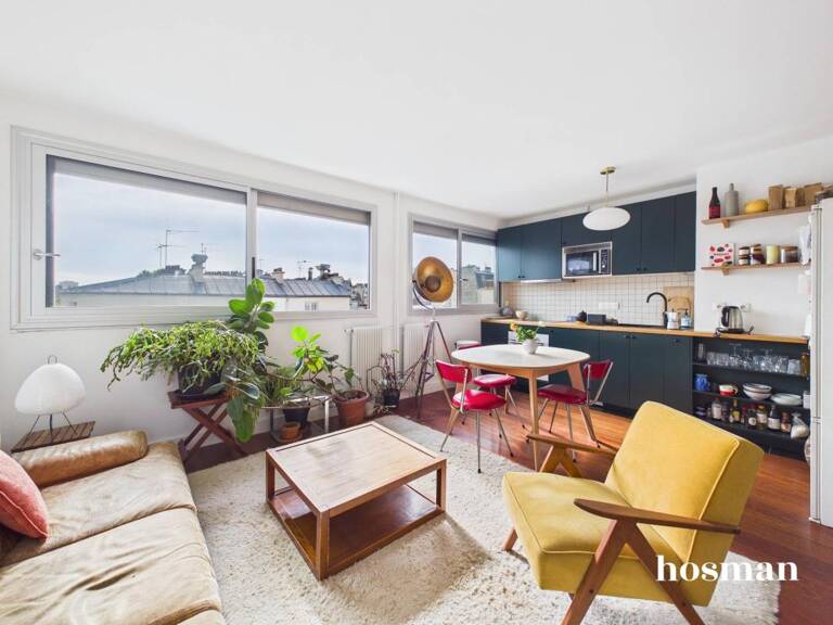 Coup de cœur ! 2 pièces de 48 m² - Vue dégagée et calme, Rue Damrémont, Paris — photo 1