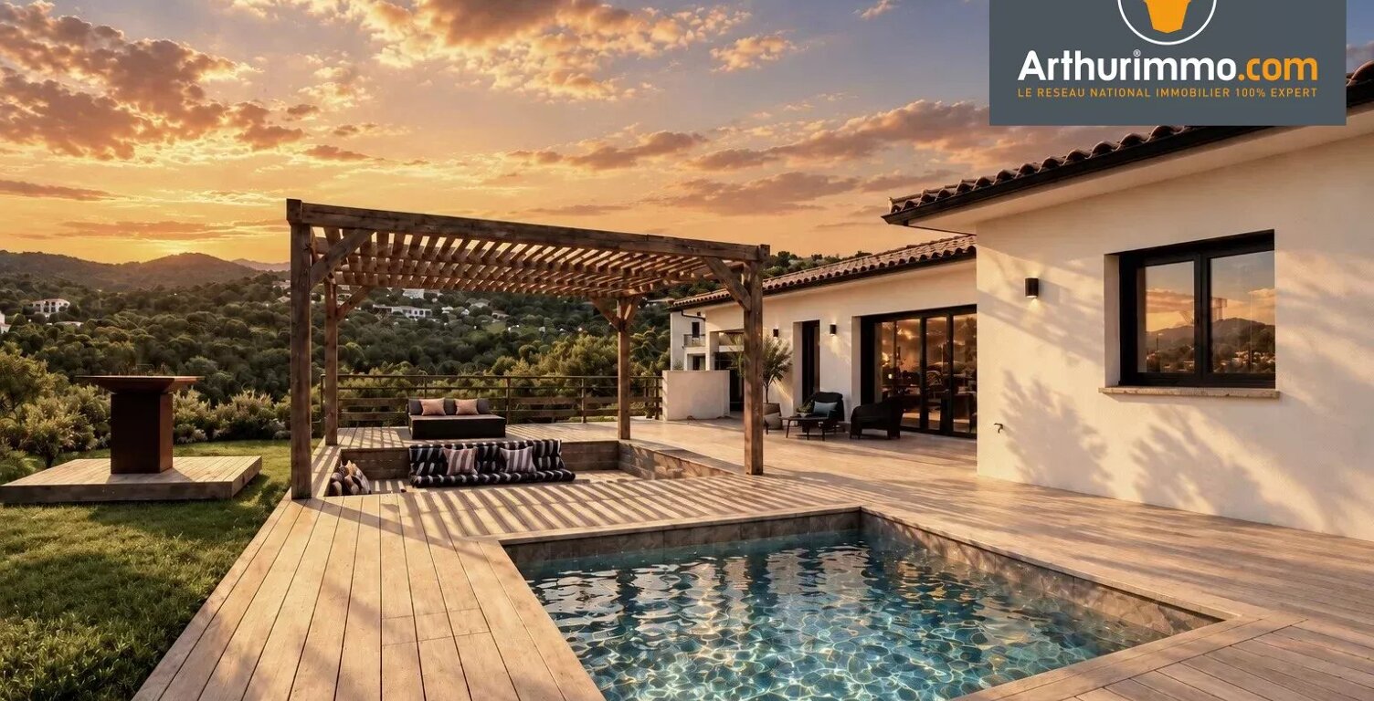 Villa contemporaine avec vue dégagée – Porticcio — photo 1