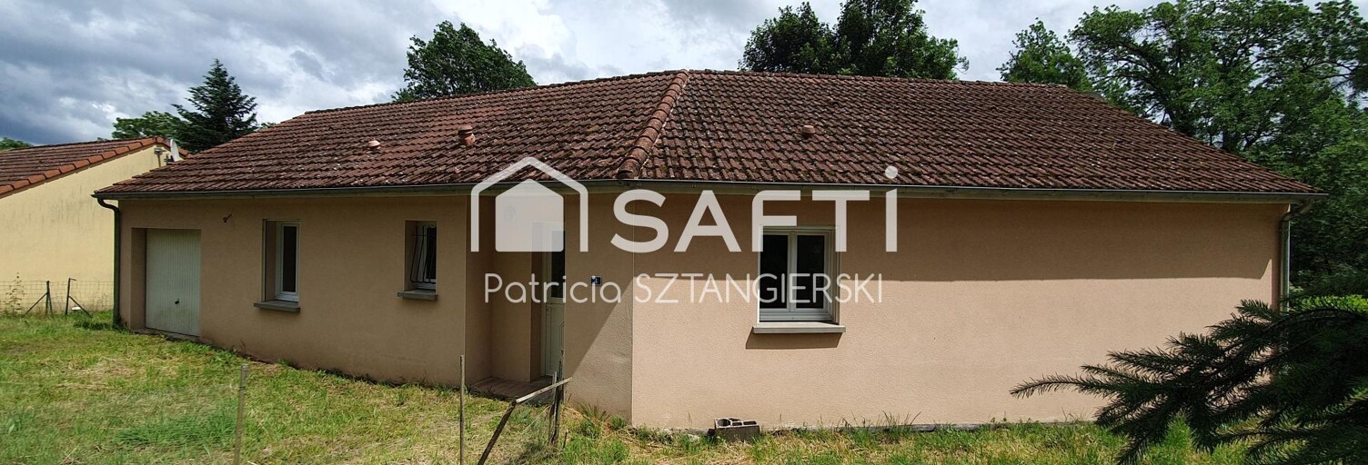 Maison 4 Pièces 100 m² à vendre à Pontaumur (63380)