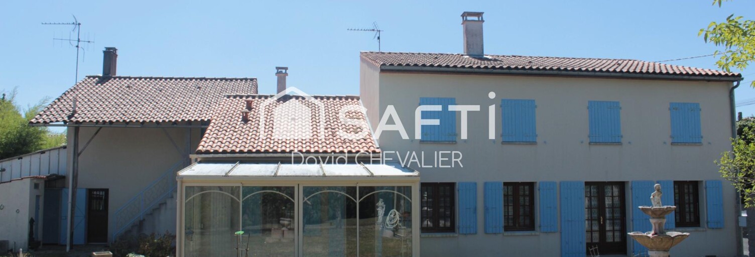 Maison 8 Pièces 140 m² à vendre à Lorignac (17240)