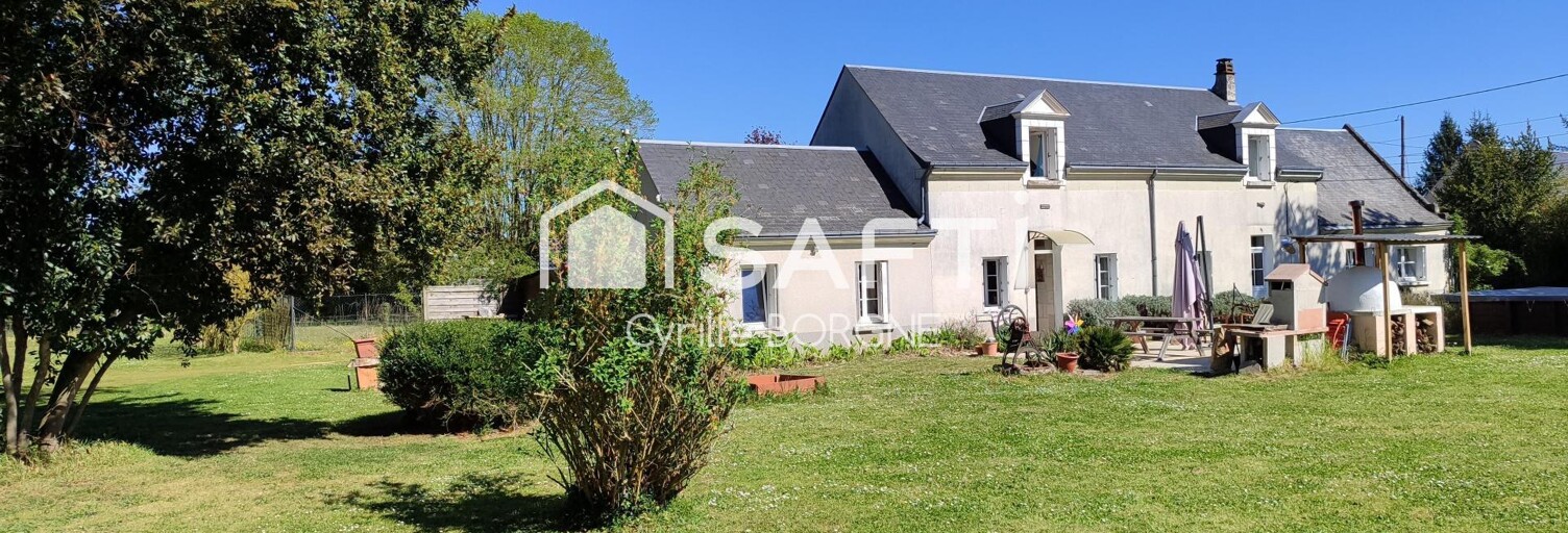 Maison 8 Pièces 152 m² à vendre à La Chapelle-sur-Loire (37140)