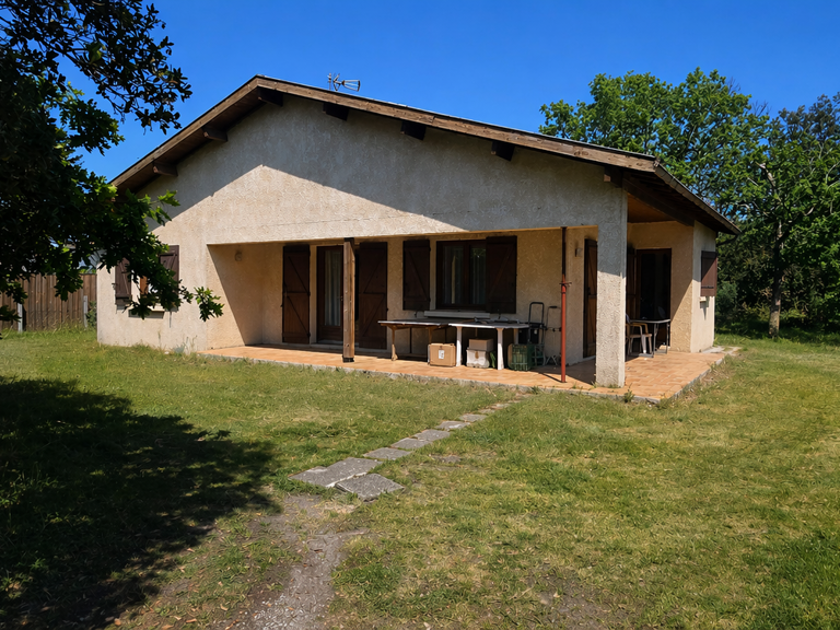MAISON 85 M2   JARDIN PISCINABLE + GARAGE   LANTON — photo 1