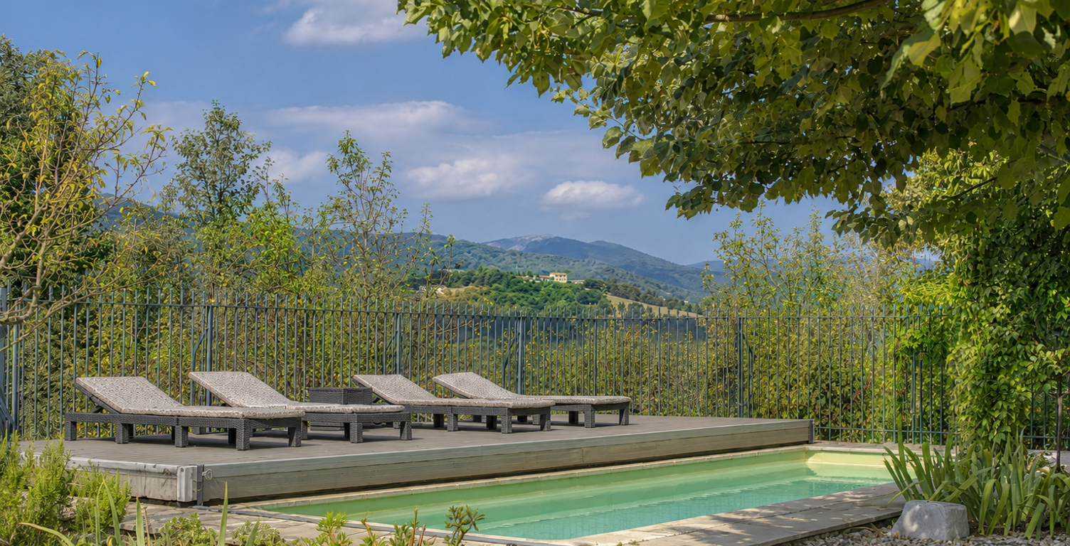 Mas avec piscine dominant la Vallée — photo 1