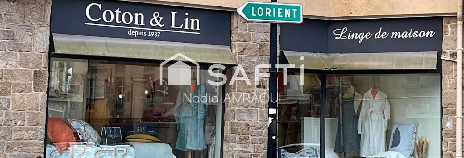 Commerce 2 Pièces 65 m² à vendre à Auray (56400)