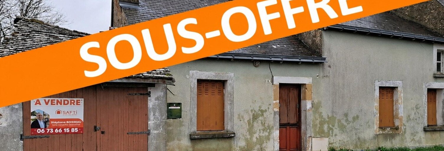 Maison 3 Pièces 55 m² à vendre à Bazouges Cré sur Loir (72200)