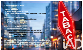 Commerce  100 m² à vendre à La Chapelle-la-Reine (77760)
