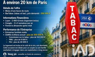 Commerce  100 m² à vendre à La Chapelle-la-Reine (77760)