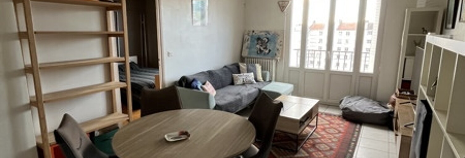 Appartement 3 Pièces 53 m² à vendre à Villeurbanne (69100)