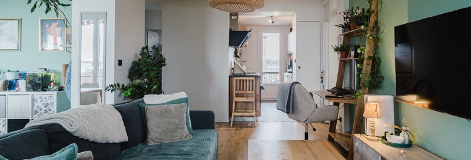 Appartement 4 Pièces 63 m² à vendre à Villeurbanne (69100)
