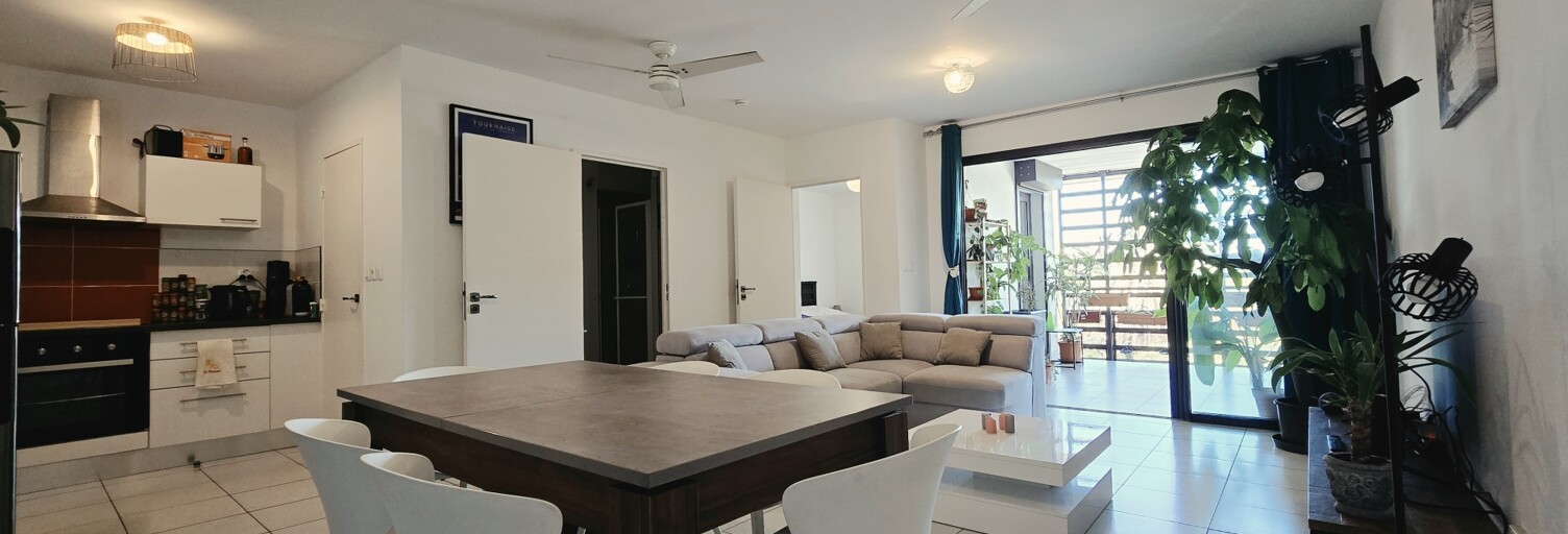 Appartement 2 Pièces 49 m² à vendre à Saint-Pierre (97410)