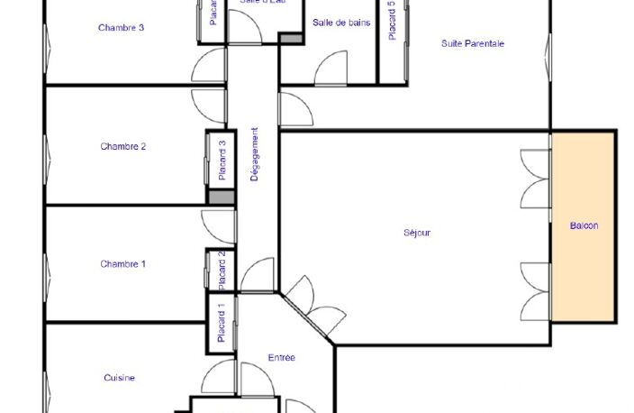 Vente Appartement 5 pièces — photo 3