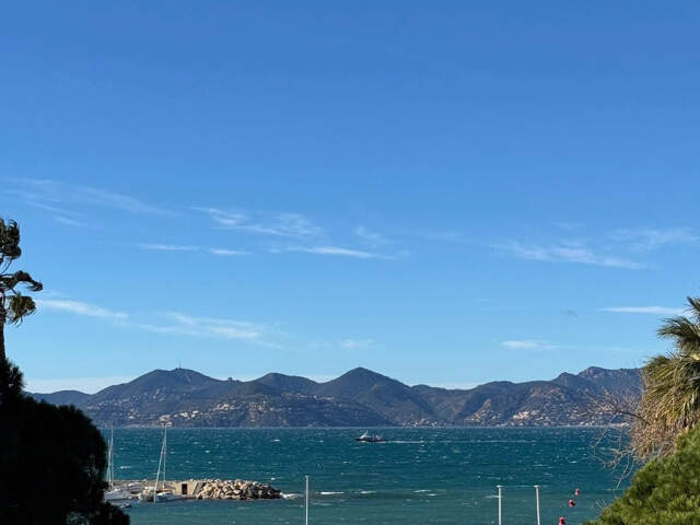 CANNES CROISETTE T7 DE 186 M2 VUE MER TERRASSE  PLEIN SUD + — photo du bien