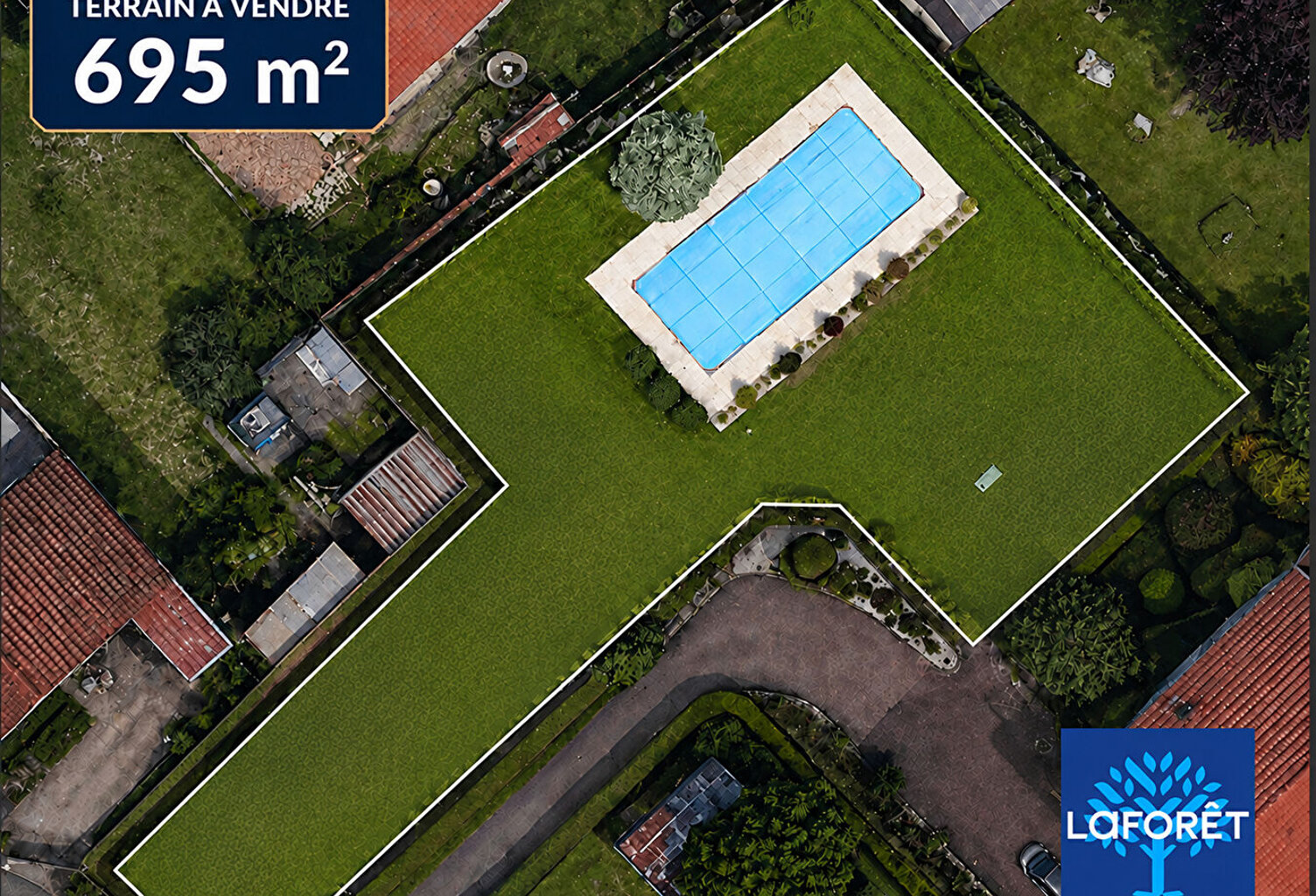 Terrain Grigny Sur Rhone 700 m2 — photo 1