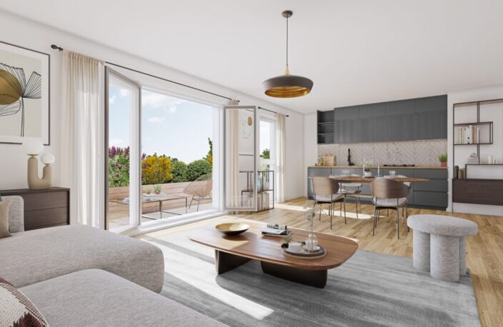 Vente programme neuf T2, T3, T4 46 à 76 m² Meaux (77100) — photo 4