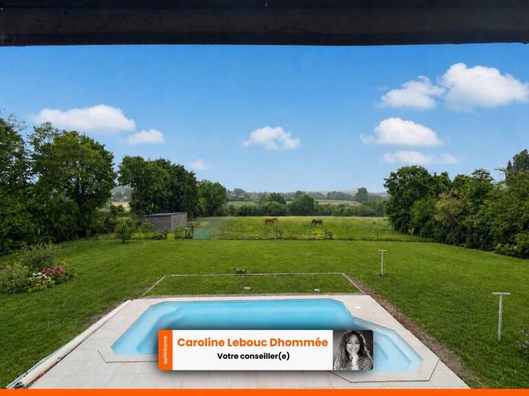 Baisse de prix : Contemporaine 4 ch, DPE C, piscine chauffée et 18 000 m² pour chevaux — Secteur Bellême — photo 1