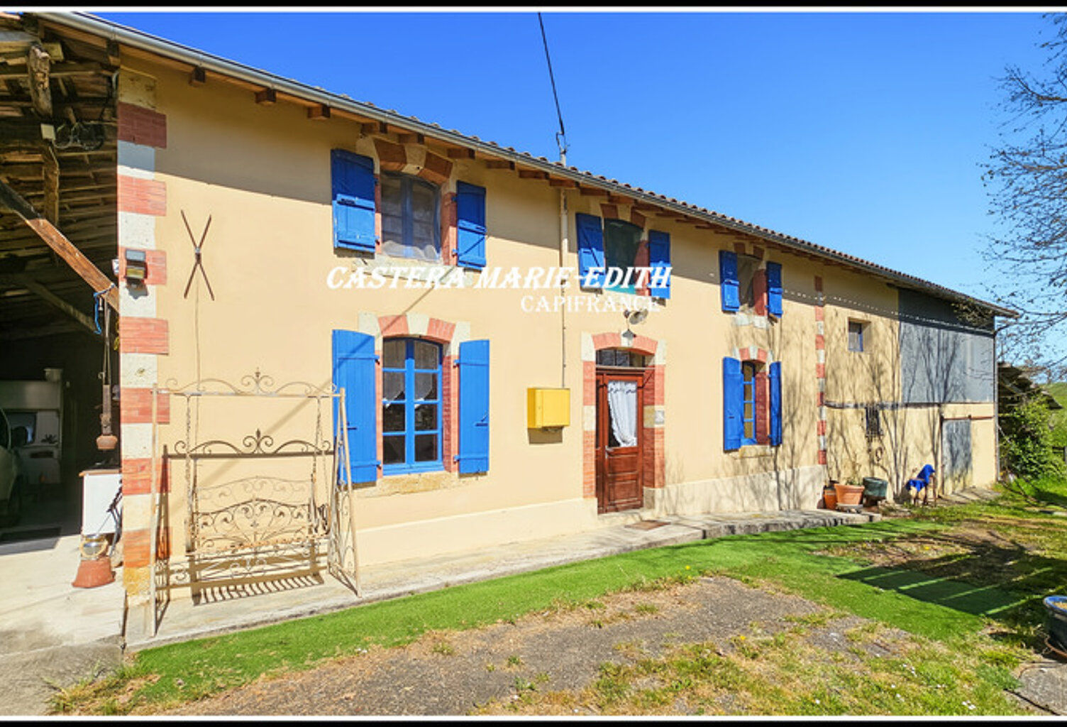 Maison gasconne en pierre -144 M²habitables - 5 pièces + de 3Hectares - Proche de VIC FEZENSAC - GERS — photo 1