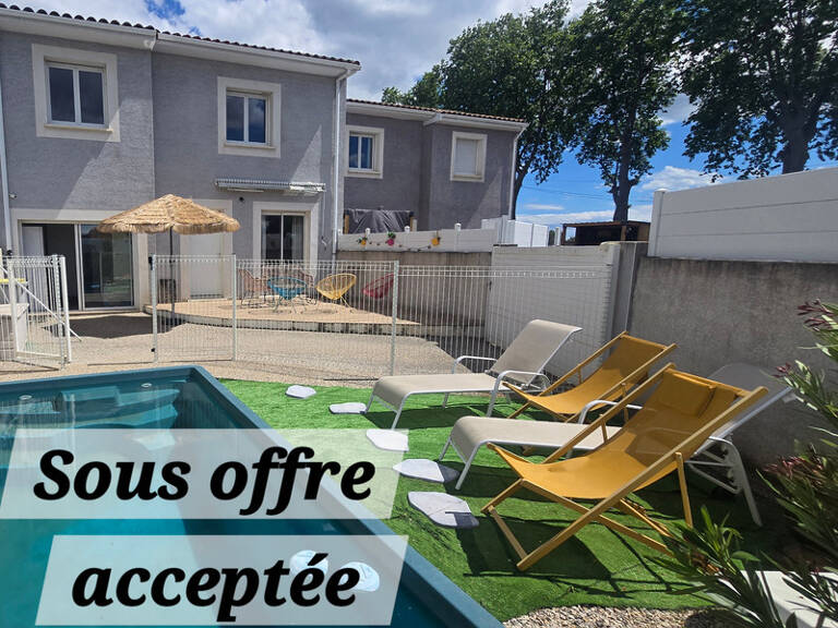 Exclusivité, Maison à vendre 4 pièces CERS (34) jardin, piscine, parking, 5km des plages — photo 1