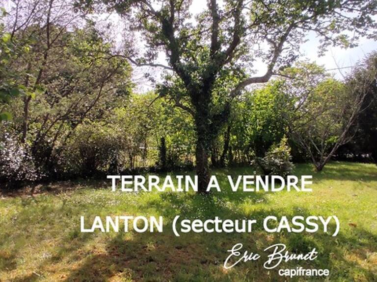 LANTON (secteur CASSY) - Terrain à 1 km du port - Libre de constructeur — photo 1