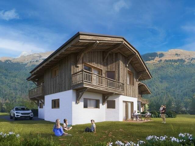 Haute Savoie (74), à vendre SAMOENS - Domaine skiable Grand-Massif - Maison P6 162 m² avec Garage en sous-sol — photo du bien
