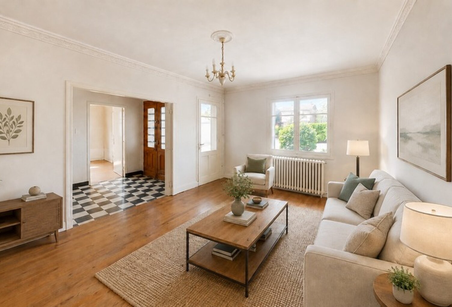 Dpt Haute Garonne (31), TOULOUSE, à vendre appartement T3 de 59 m² en rez-de-jardin — photo 1
