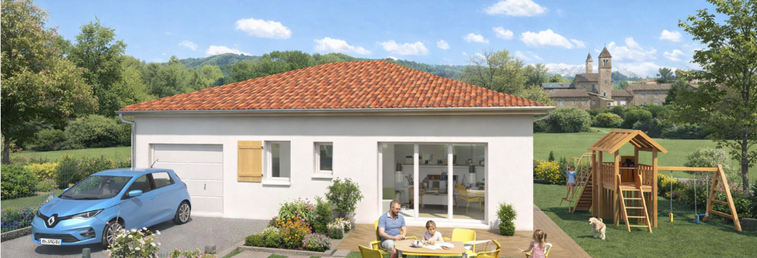 Maison 3 Pièces 75 m² à vendre à Vertrieu (38390)