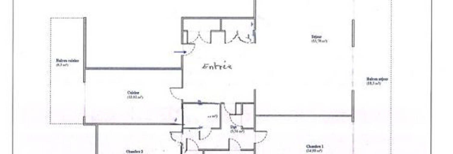 Appartement 3 Pièces 99 m² à louer à Caluire-et-Cuire (69300)