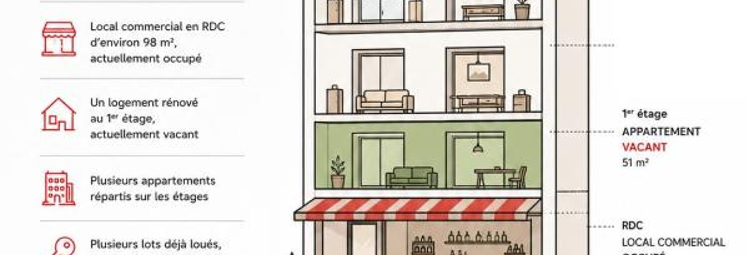 Immeuble  265 m² à vendre à Hyères (83400)