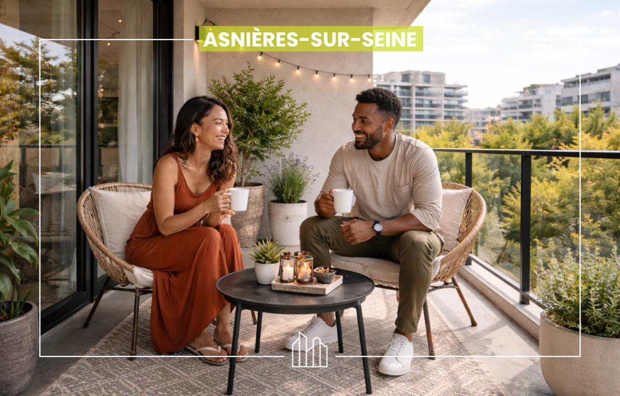 RÉSIDENCE GEORGE - QUARTIER CALME  Appartement neuf Asnières-sur-Seine 92600