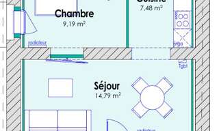 Appartement 2 Pièces 40 m² à vendre à Sainte-Luce-sur-Loire (44980)