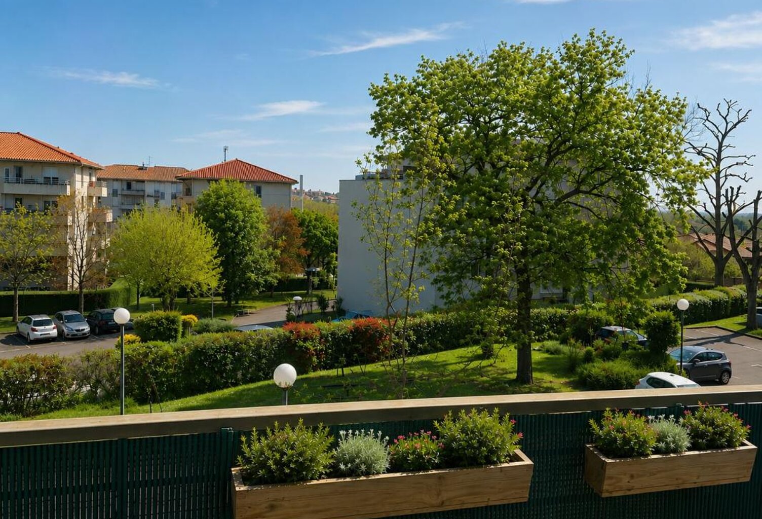 Toulouse Château de l'Hers Appartement T2 avec grande terrasse sans vis à vis et place de parking — photo 1