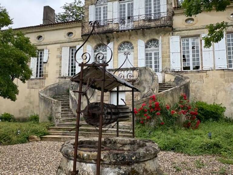 UN CHEF-D'OEUVRE LOUIS XV À RÉINVENTER Château  XVIIIe proche Langon — photo 1